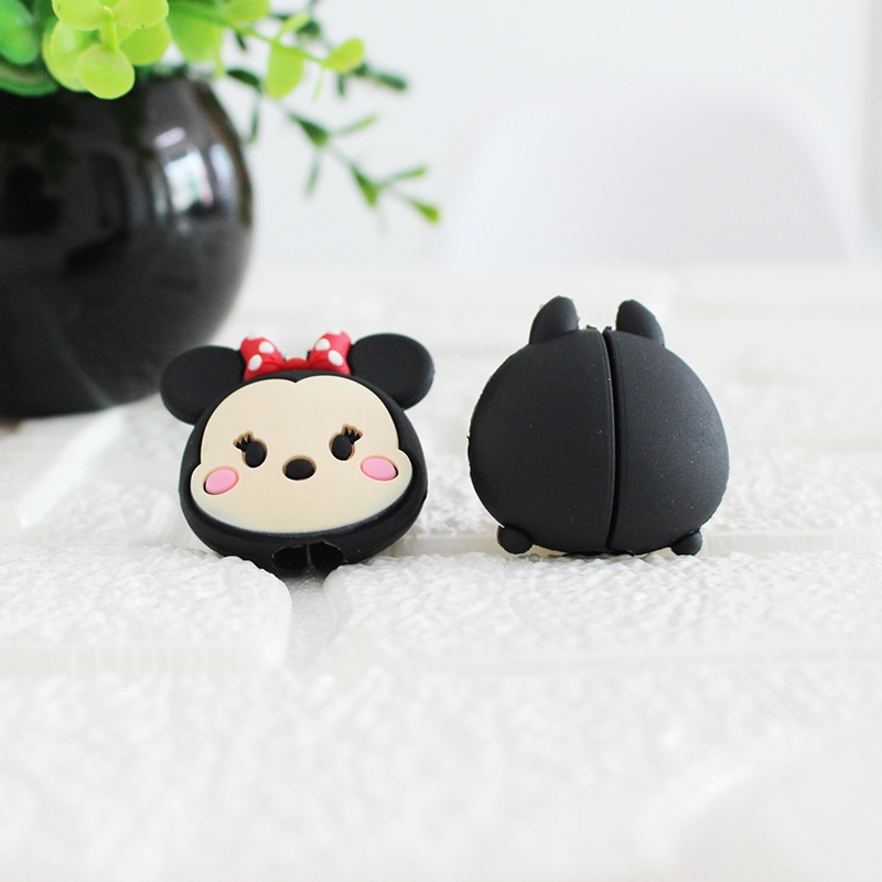 Thú silicon ngậm đầu sạc cute phomai que & bảo vệ chống đứt gãy đầu dây sạc, cáp sạc