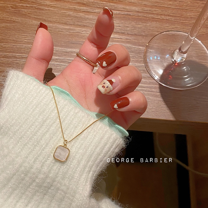 Vòng cổ Mặt Vuông Sang Trọng Dành Cho Nữ