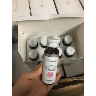 Collagen yến rose beauty trắng da hộp 8 chai