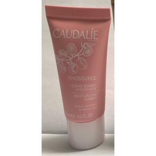 Caudalie Vinosource Crème Sorbet Hydratante - Kem Dưỡng Cho Da Nhạy Cảm 15ml minisize (không hộp)