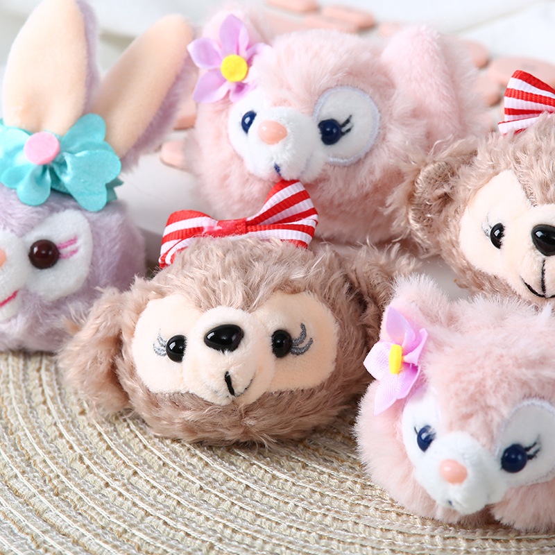 Móc Khóa Hình Búp Bê Nhồi Bông Dễ Thương
