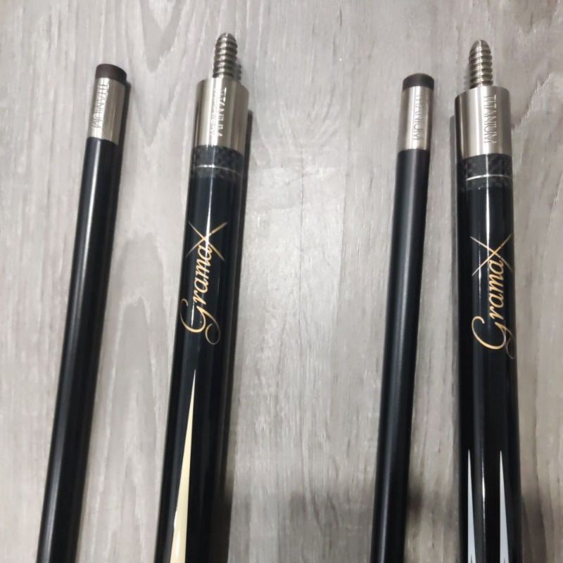 Cơ bida wiechster carbon fiber glass ngọn 12,7mm