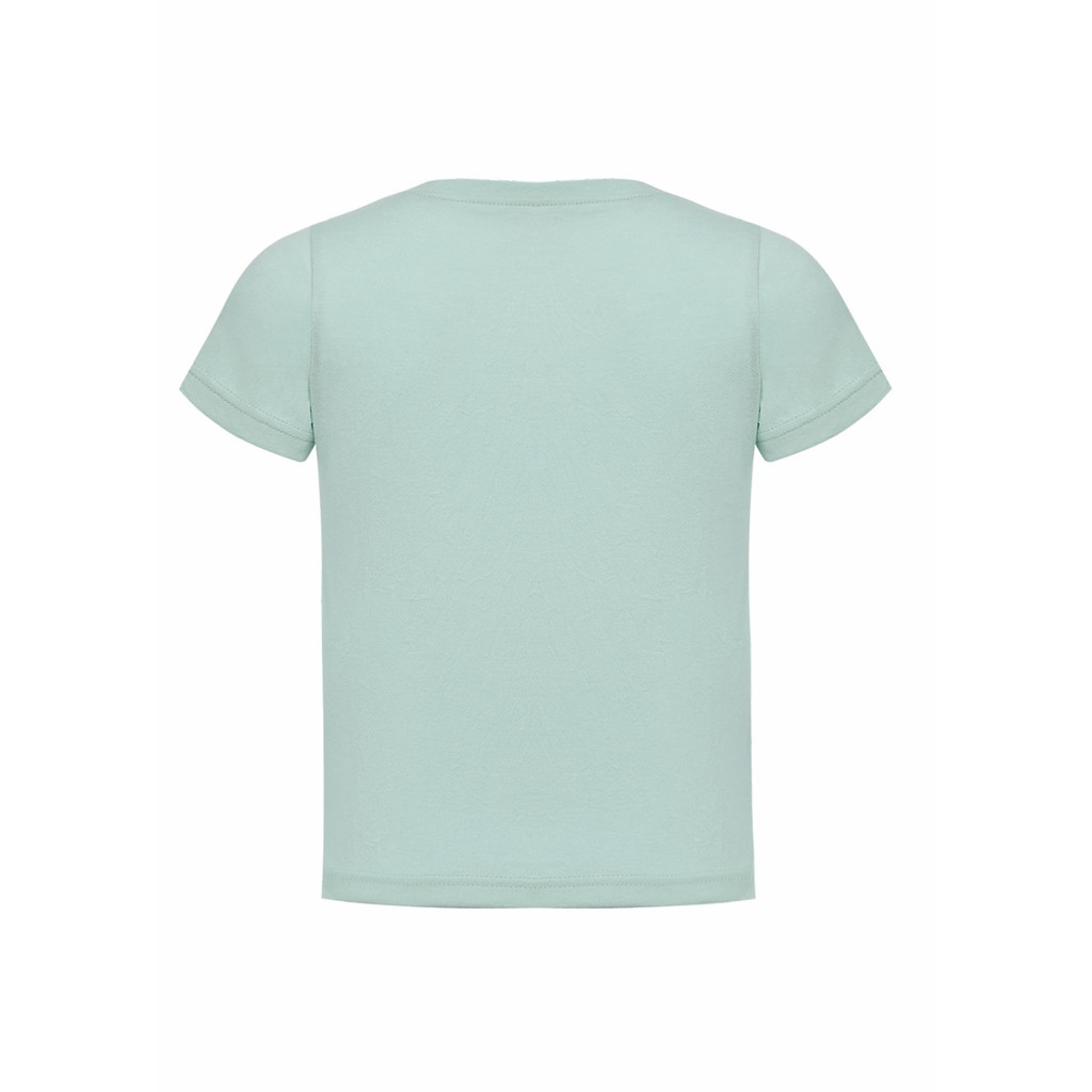 Áo phông cotton xanh K0121 BÉ GÁI TNG