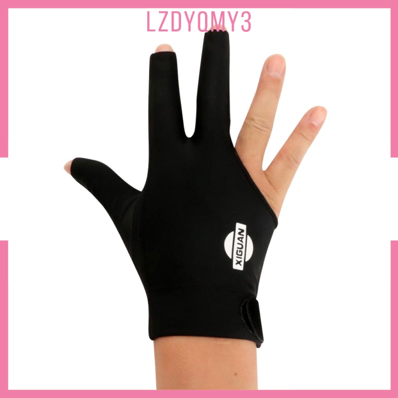 Găng Tay Chơi Bida 3 Ngón Đàn Hồi Thấm Hút Mồ Hôi