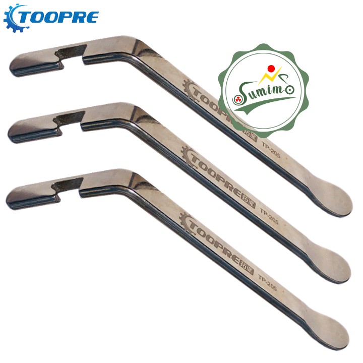 Nạy vỏ xe đạp - Móc lốp Toopre TP-205 thép không rỉ - 3 chiếc