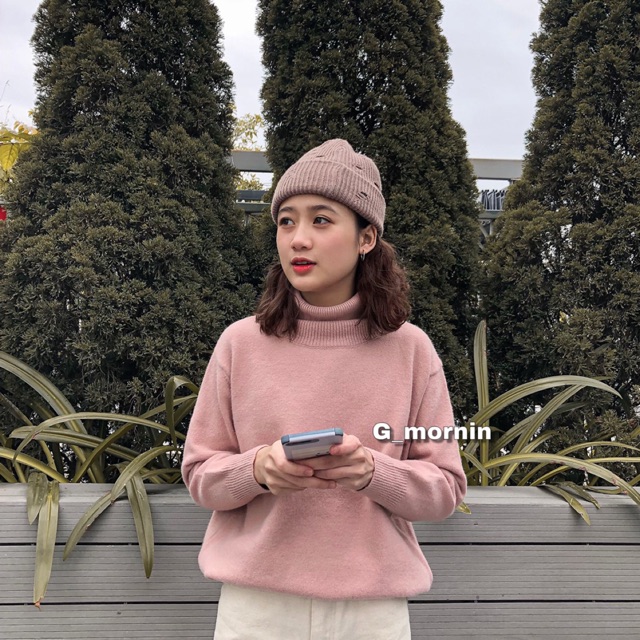 Áo len cổ lọ 002