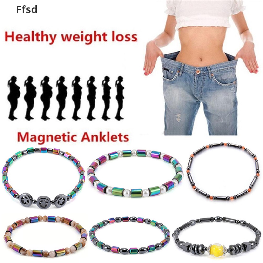 Vòng Đeo Chân Giảm Cân Bằng Đá Hematite Tốt Cho Sức Khỏe