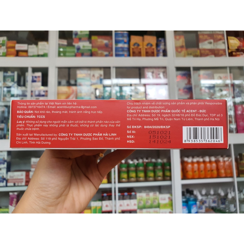 Bổ thần kinh H9000 giảm đau mỏi vai gáy, tê bì tay chân hộp 30 viên