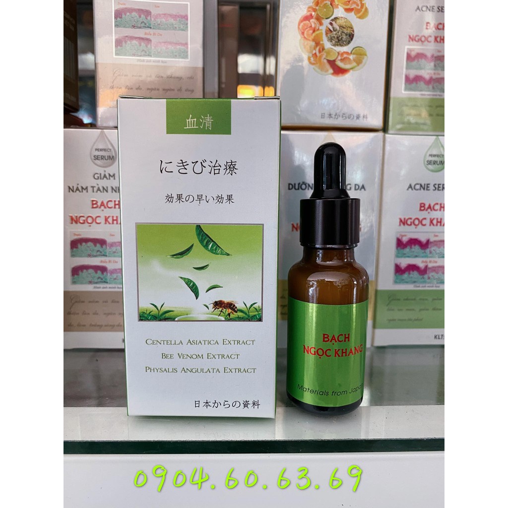 Acne Serum Giảm Mụn Thâm 15ml BẠCH NGỌC KHANG