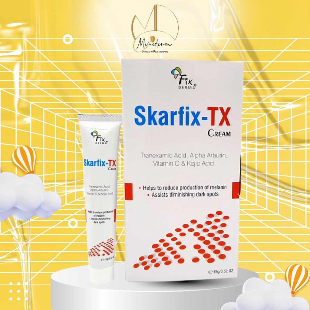 Kem dưỡng Fixderma Skarfix TX Cream mờ thâm. nám, tàn nhang 15ml, 30ml