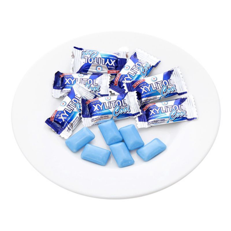 Kẹo Sing-gum Không Đường Lotte Xylitol bịch 55 viên