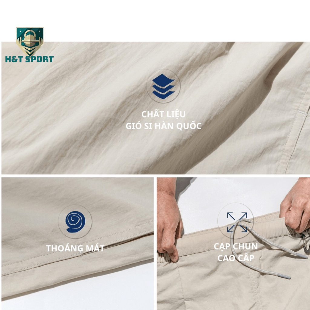 Quần Short Nam, Quần short Lacoste Co Dãn, Đồ Thể Thao Cao Cấp Htsport