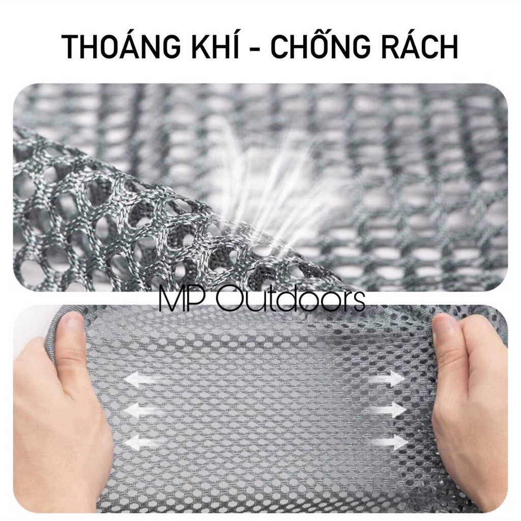 VÕNG DÃ NGOẠI VẢI LƯỚI SIÊU NHẸ NH21DC003 NATUREHIKE DU LỊCH CẮM TRẠI LEO NÚI CÂU CÁ CAMPING OUTDOOR