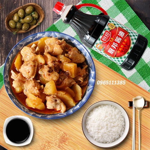 Xì Dầu Bếp Bang 1,63 lít - Hợp người ăn mặn