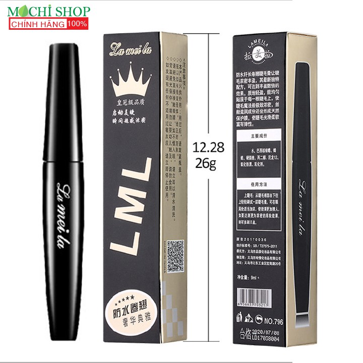 Mascara Chuốt Mi Siêu Mảnh Mi Cong Dài Chống Thấm Nước Lâu Trôi Lameila Trang Điểm MOCHI SHOP | BigBuy360 - bigbuy360.vn