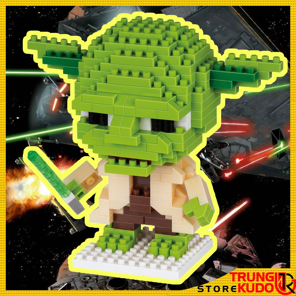 Mô hình Star Wars 3D dạng Đồ chơi xếp hình Start Wars thích hợp làm quà tặng, đồ decor
