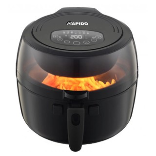 NỒI CHIÊN KHÔNG DẦU RAPIDO 6.5L 1800W BẢN ĐIỆN TỬ