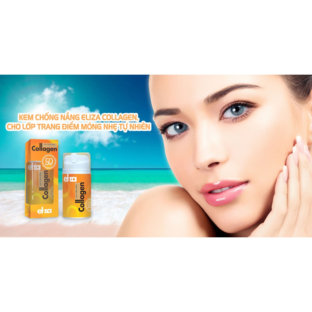 KEM CHỐNG NẮNG ELIZA COLLAGEN