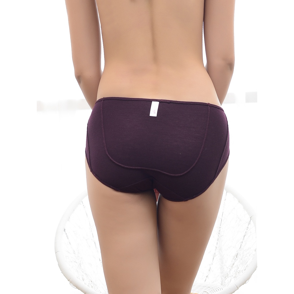 Quần Lót Nữ Modal Gỗ Sồi Cạp Cao Luperi Mềm Mịn Co Giãn Không Lằn Mông Kháng Khuẩn Khử Mùi Tốt Sp723