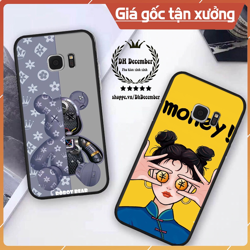 Ốp lưng Samsung S7 / S7 EDGE in hình 3D lucky, gấu Beer xinh xắn - KHÔNG NÊN BỎ LỠ