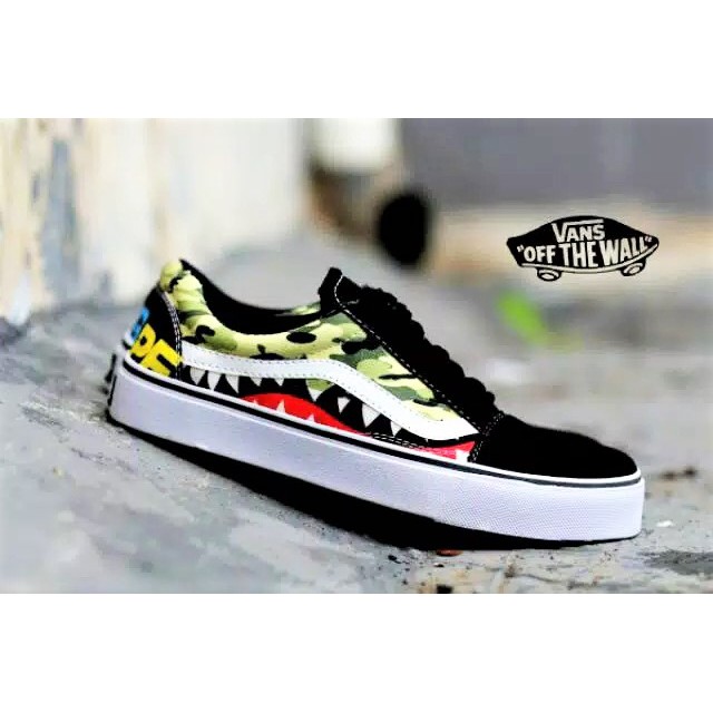 Giày Thể Thao Vans Chính Hãng Chất Lượng Cao Bape