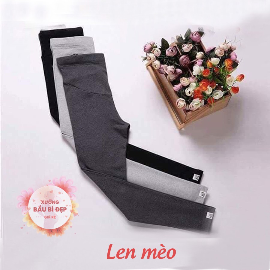 Quần bầu mèo - Chất liệu len giữ nhiệt, co giãn