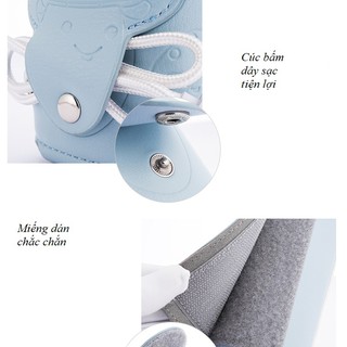 Túi ủ bình sữa bao da Nice Papa cao cấp (Vừa với tất cả bình)