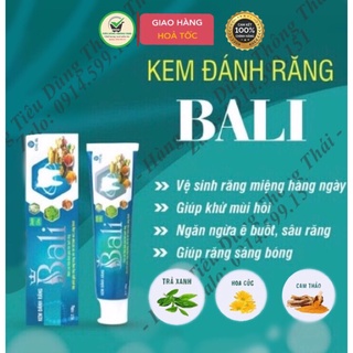 Sale sốc kem đánh răng bali giúp khử mùi hôi, ngăn ngừa ê buốt, sâu răng - ảnh sản phẩm 1