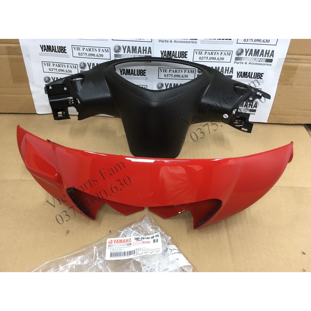 Combo bộ vỏ đầu 2 món ốp trước sau Mio 2004-2006  - Hàng chính hãng Yamaha