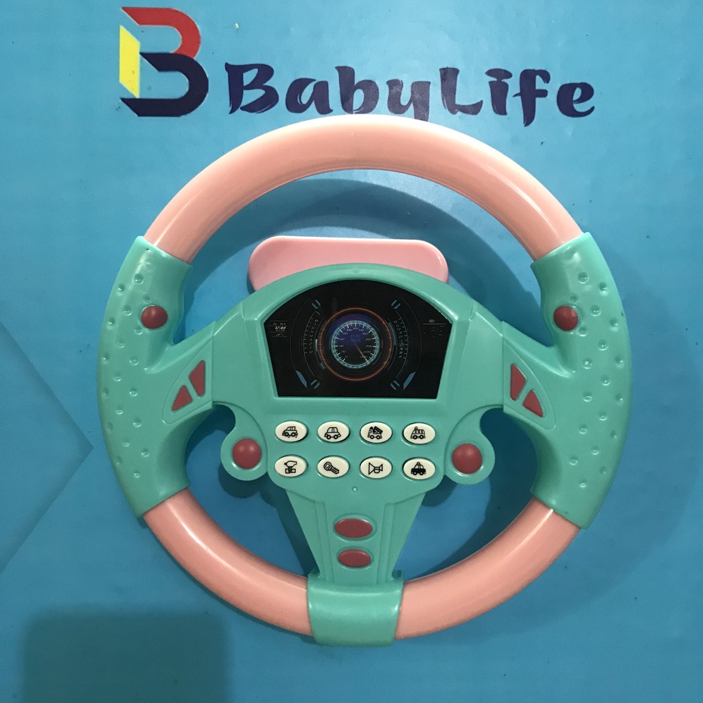 Đồ Chơi Vô lăng 🚖Xe Hơi Cho Bé - Kèm âm thanh vui nhộn, sản phẩm đồ chơi trẻ em, có video thực tế