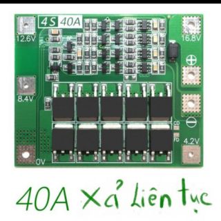 Mạch 4s40a chuyên sạc xả và bảo vệ pin .16.8