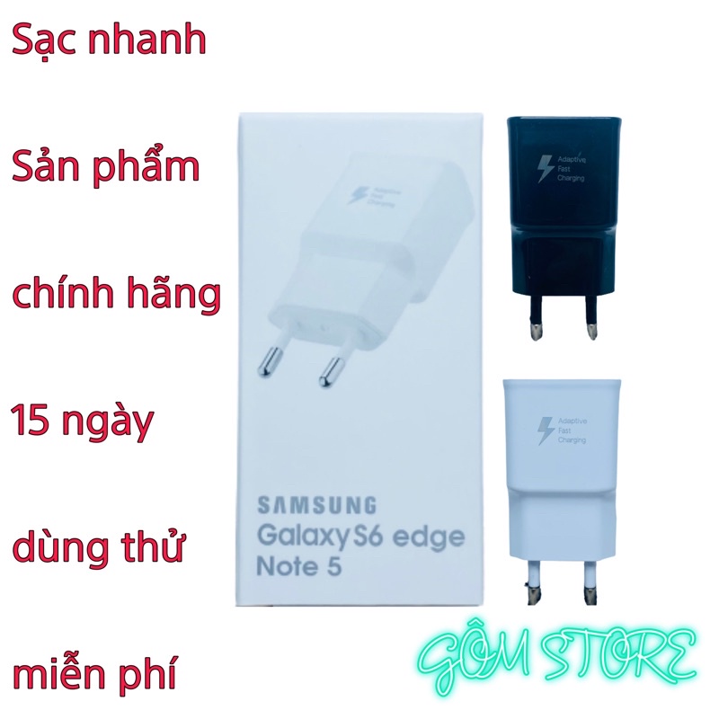 Cóc sạc nhanh SAMSUNG S10, củ sạc chính hãng phù hợp tất cả các dòng điện thoại, sạc nhanh, bảo vệ pin, không nóng máy