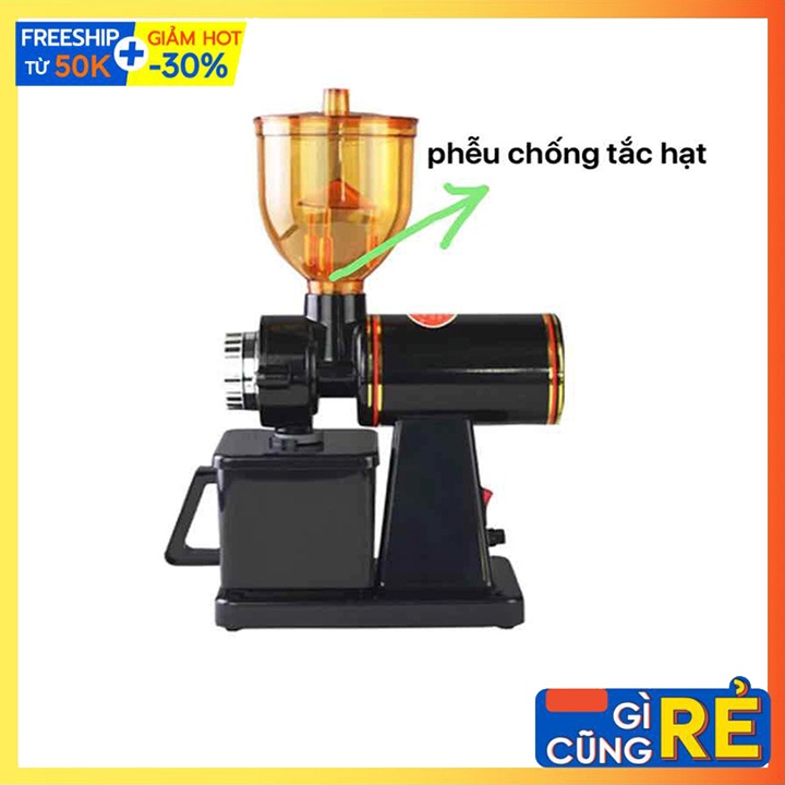 Máy xay cafe 600N Chống tắc hat, điều chỉnh độ mịn cao cấp