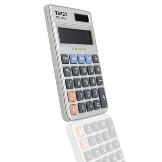 Máy tính bỏ túi Texet PC-1201 (Đen)