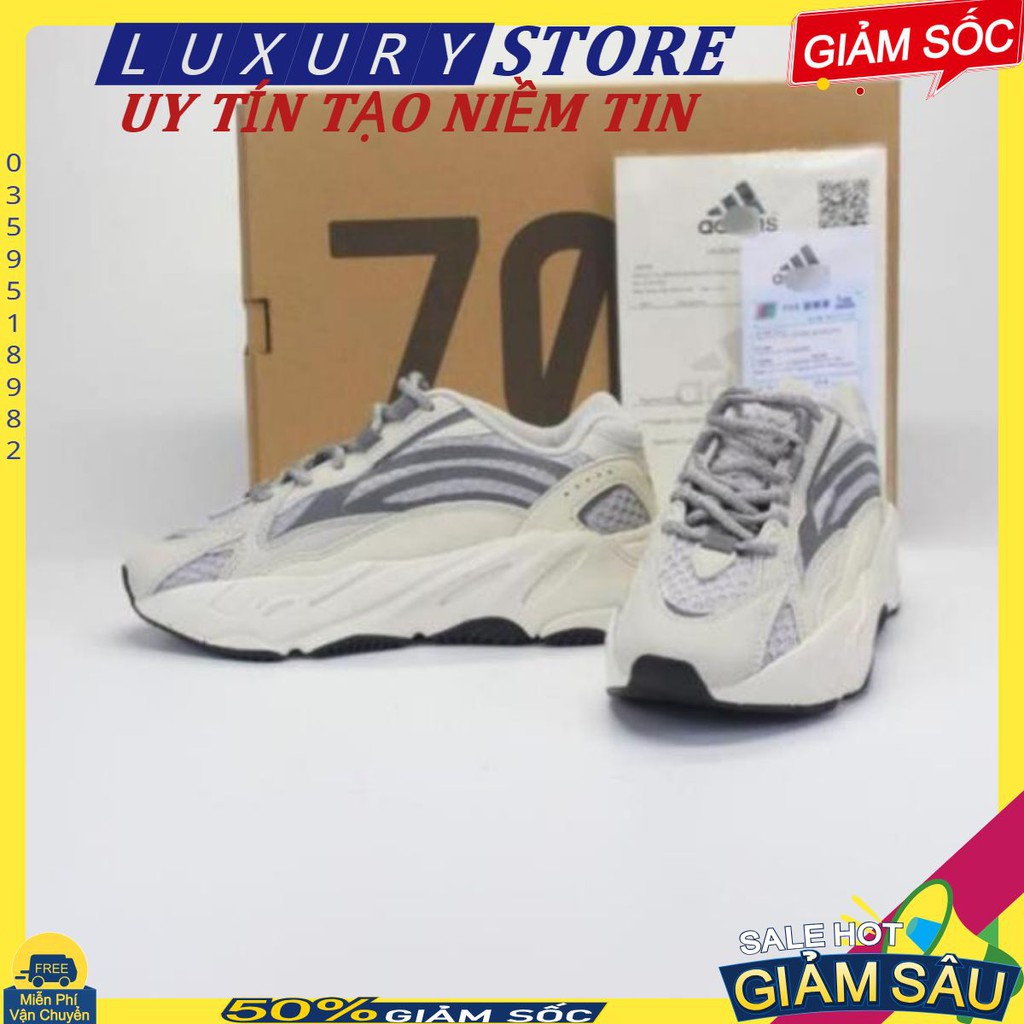 🔥Giày thể thao sneaker🔥 Boost YZ700 V2 "Static" full box A7T3 luxury Stoer