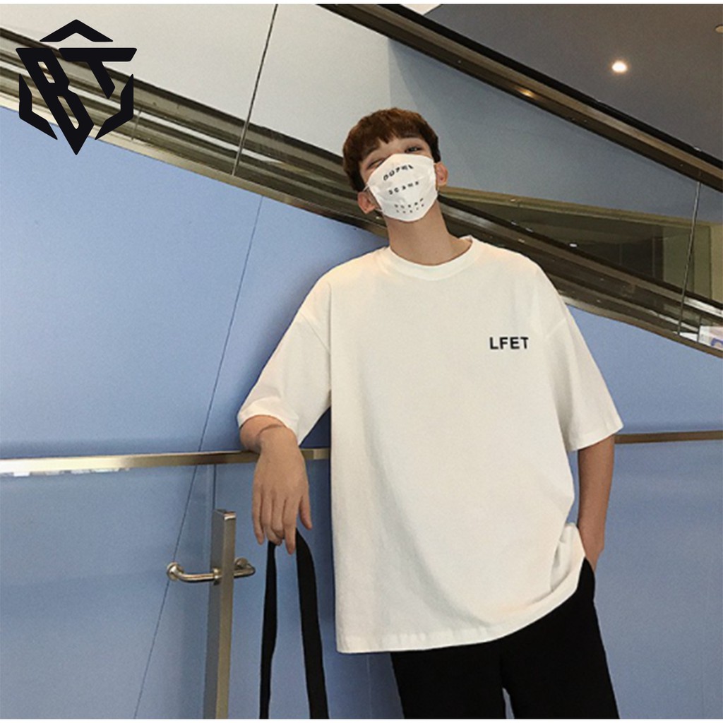 Áo thun tay lỡ 🔴FREESHIP🔴 form rộng unisex Nam Nữ LFET | BigBuy360 - bigbuy360.vn