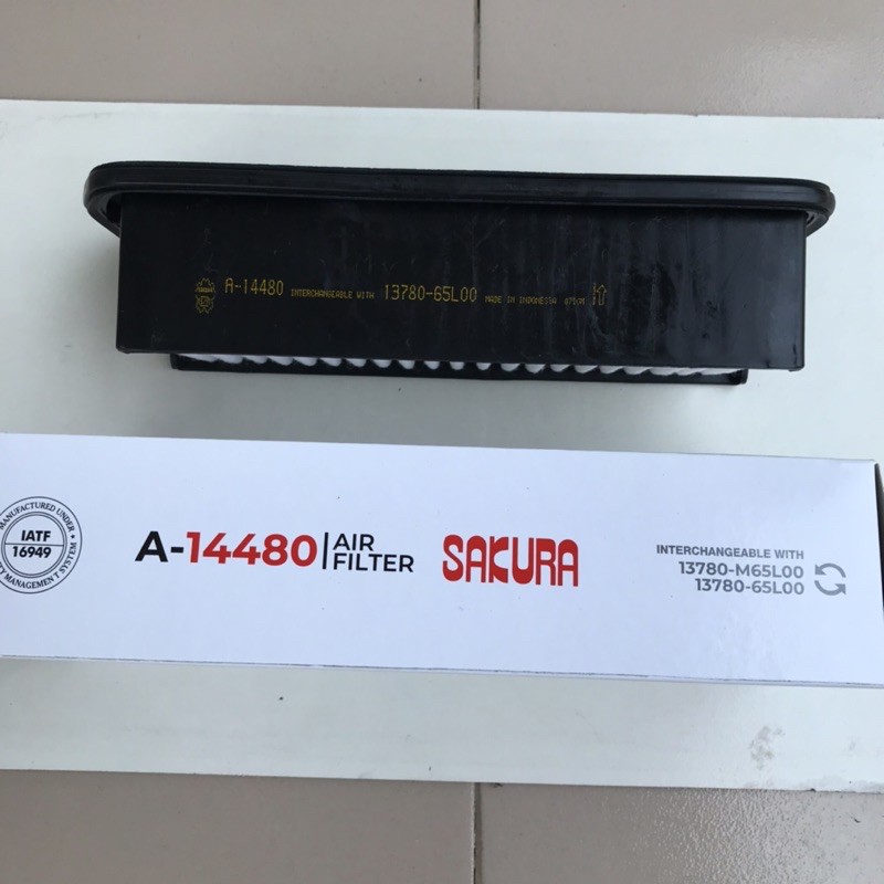 Lọc gió động cơ Suzuki Celerio (Sakura A-14480) nhập khẩu Indonesia