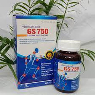 Viên uống Glucosamine GS750, viên bổ xương khớp Glucosamin GS750 DATE MỚI