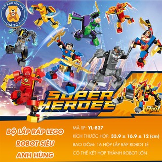 ĐỒ CHƠI LẮP RẮP ROBOT SIÊU ANH HÙNG - MÃ SP YL827