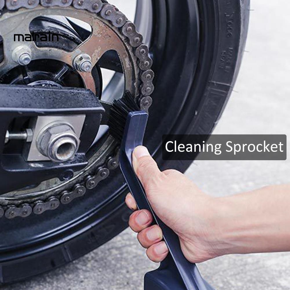 Bàn Chải Hai Đầu Làm Sạch Xích Xe Đạp Tiện Dụng