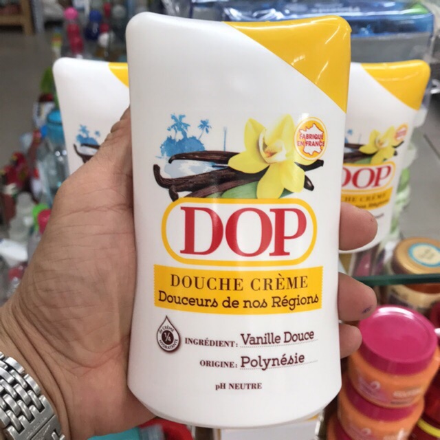 Sữa tắm DOP mùi vanilla hàng Pháp