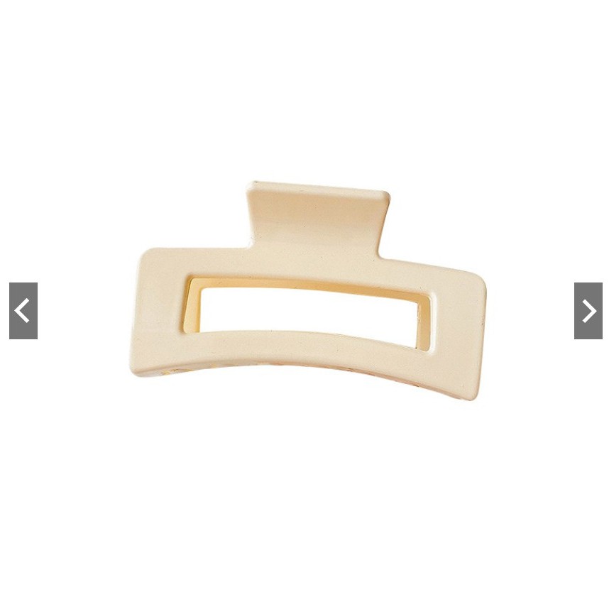 Kẹp tóc vuông kiểu dáng đơn giản chất liệu acrylic sáng bóng siêu đẹp,siêu bền HA1688