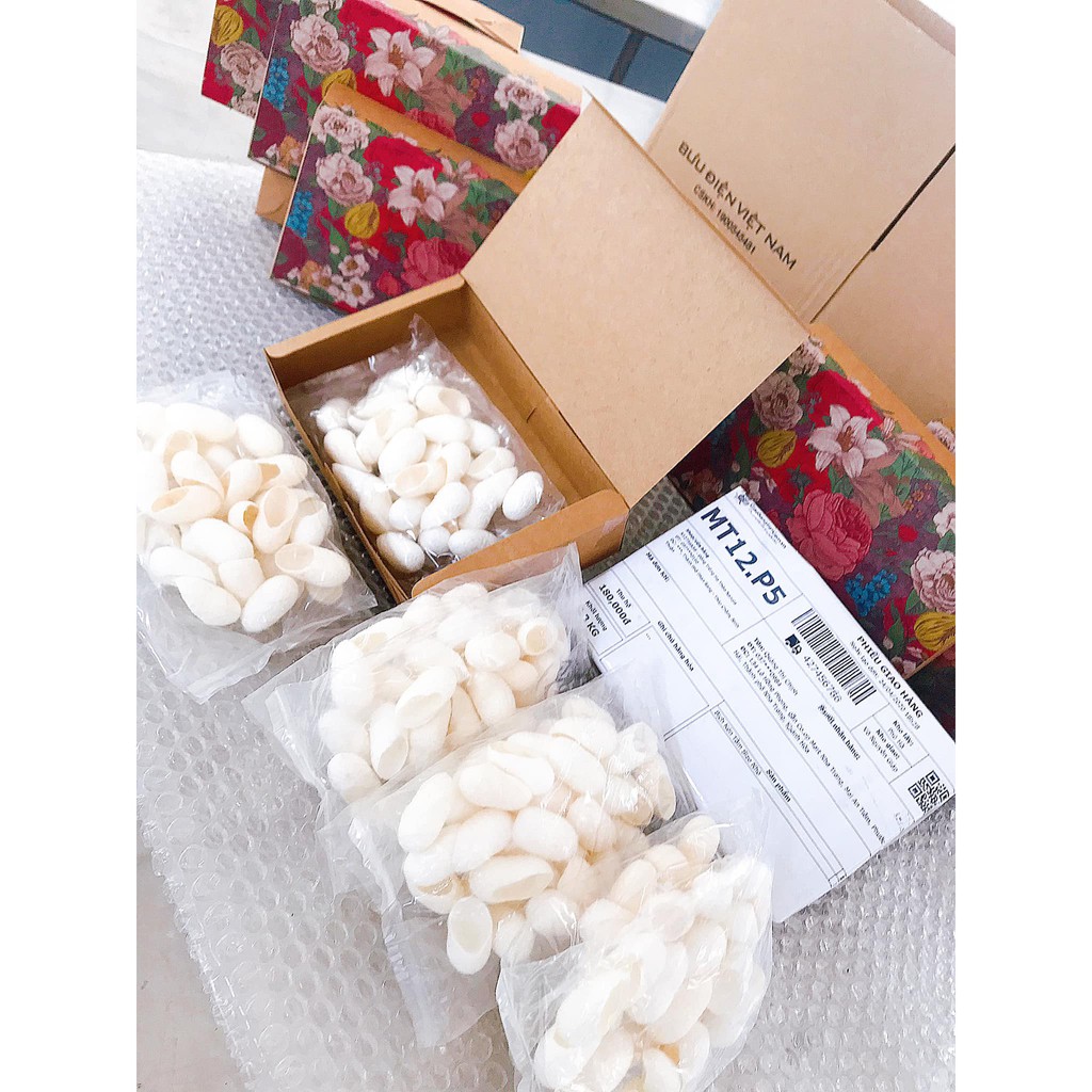 Kén Tơ Tằm Sạch rửa mặt tẩy tế bào chết, massage dưỡng mềm mịn da, 100% thiên nhiên chất lượng cao | BigBuy360 - bigbuy360.vn