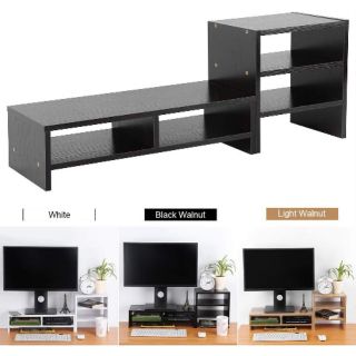 Combo Kệ để máy tính 2 tầng kèm giá để đồ