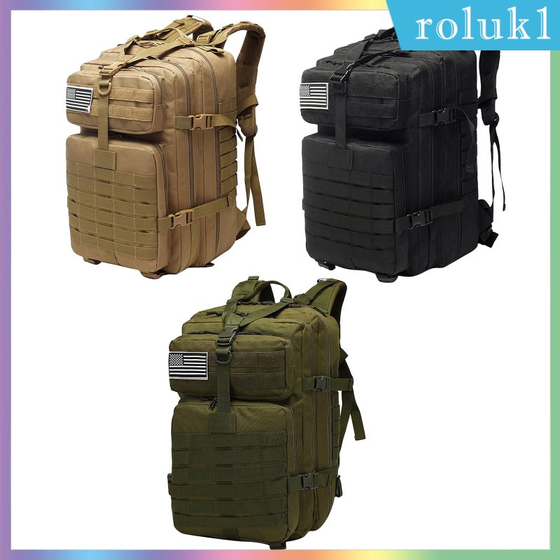 Military    Backpack, Army 3 Day Assault Pack,50L Molle Bag Rucksack Shoulder Bag Daypack