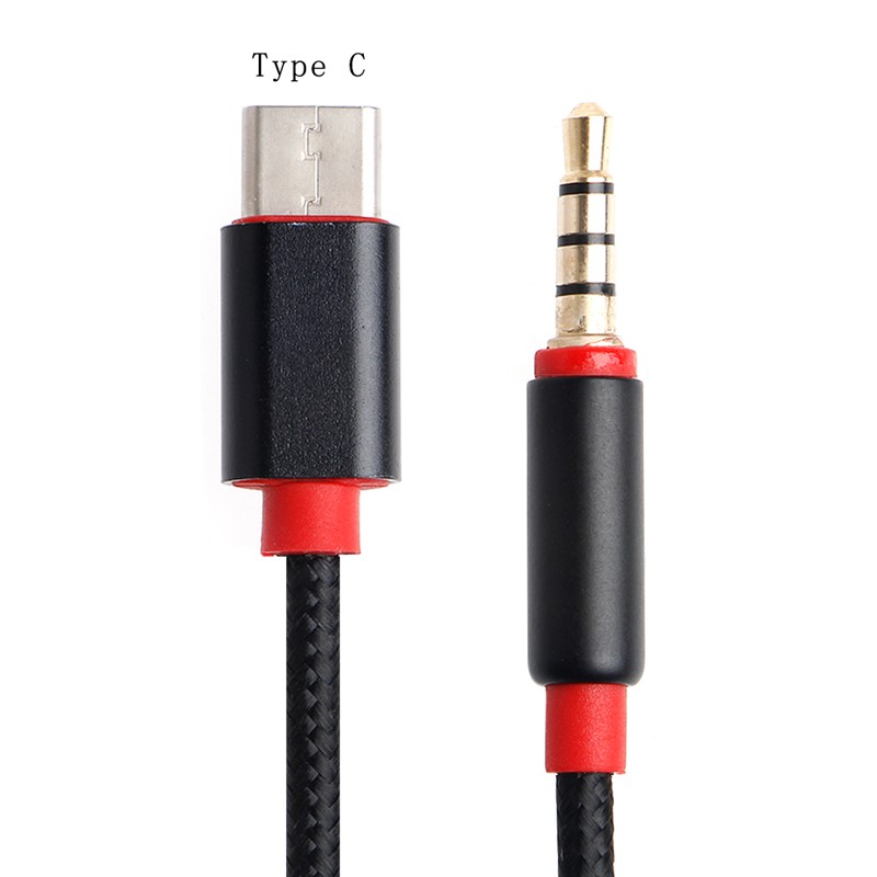 Cáp chuyển đổi đầu usb type-c sang jack audio AUX 3.5mm