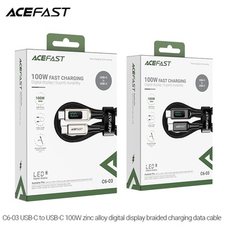 Cáp ACEFAST Type C to Type C 100W (2m) - C6-03