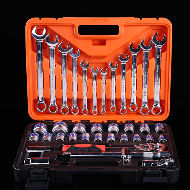 BỘ DỤNG CỤ SỬA CHỮA ĐA NĂNG 37 MÓN CHO XE MÁY, DỤNG CỤ SỬA XE GIA ĐÌNH