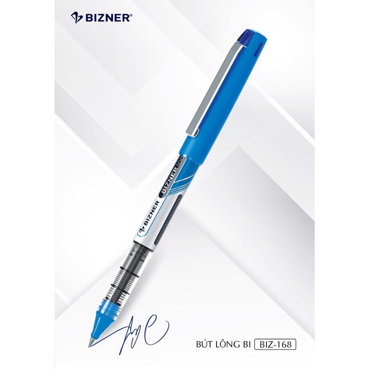 Bút lông bi Bizner BIZ-168 XANH