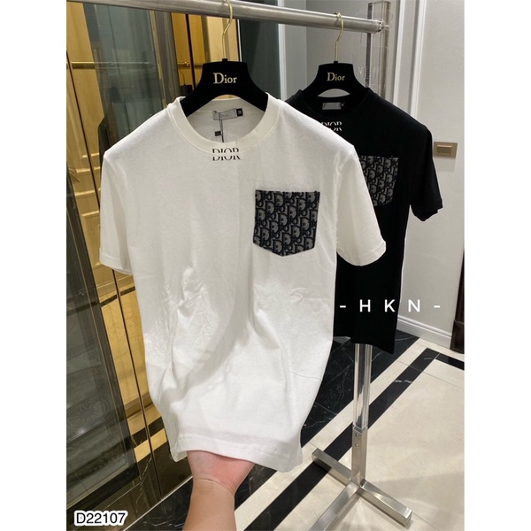 [Sẵn hàng] Áo Phông Nam Túi Thêu Logo DIO Siêu Đẹp - Áo Thun Nam DIO Cao Cấp